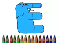 Letters Coloring Book